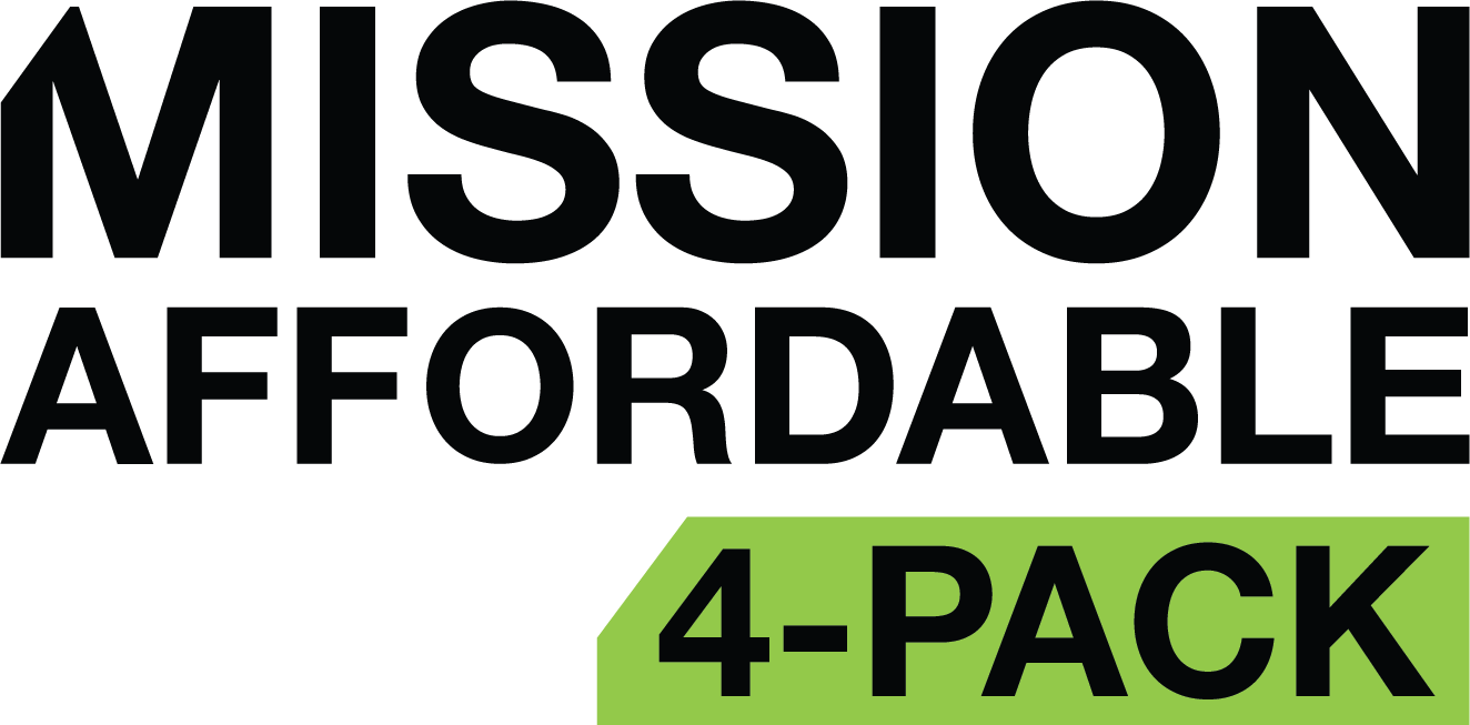Mission Affordable 4-Pack Logo